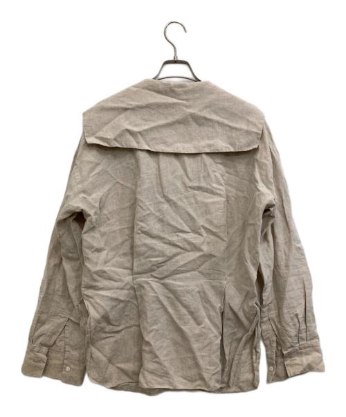 Plage（プラージュ）Plage (プラージュ) リネンシャツ ベージュ サイズ:-の古着・服飾アイテム