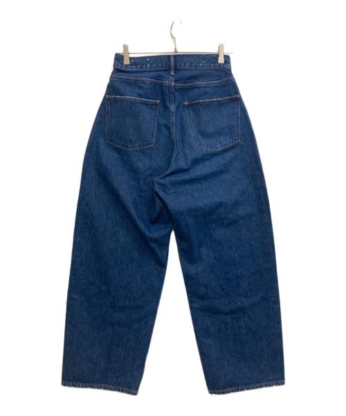 upper hights for conte（アッパーハイツフォーコンテ）upper hights for conte (アッパーハイツフォーコンテ) タックデニムパンツ インディゴ サイズ:SIZE W24の古着・服飾アイテム