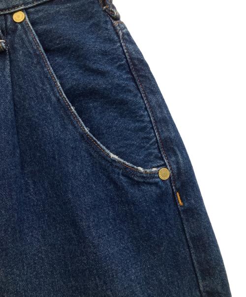 upper hights for conte（アッパーハイツフォーコンテ）upper hights for conte (アッパーハイツフォーコンテ) タックデニムパンツ インディゴ サイズ:SIZE W24の古着・服飾アイテム