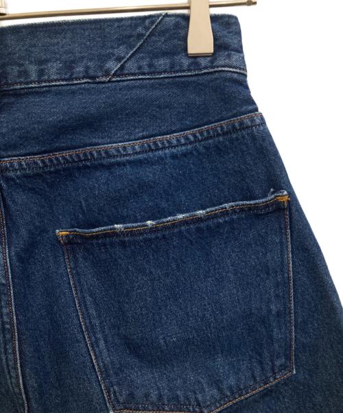 upper hights for conte（アッパーハイツフォーコンテ）upper hights for conte (アッパーハイツフォーコンテ) タックデニムパンツ インディゴ サイズ:SIZE W24の古着・服飾アイテム