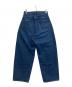 upper hights for conte (アッパーハイツフォーコンテ) タックデニムパンツ インディゴ サイズ:SIZE W24：19000円