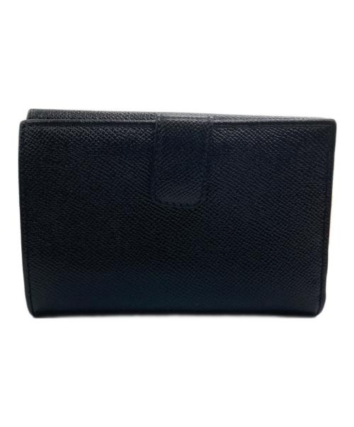 BVLGARI（ブルガリ）BVLGARI (ブルガリ) 2つ折り財布 ブラックの古着・服飾アイテム