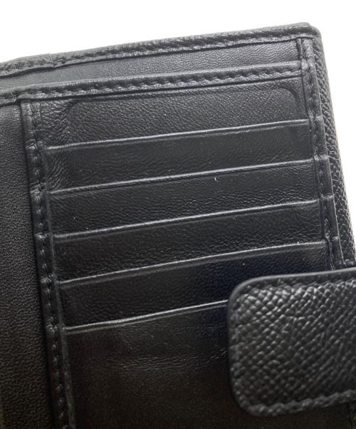BVLGARI（ブルガリ）BVLGARI (ブルガリ) 2つ折り財布 ブラックの古着・服飾アイテム