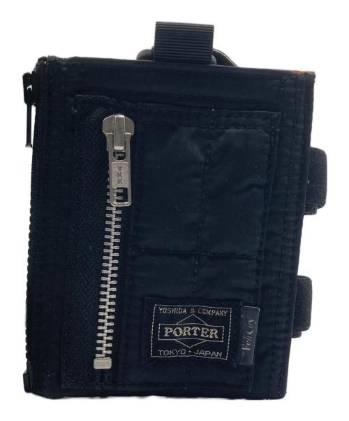 PORTER（ポーター）PORTER (ポーター) BONFIRE (ボンファイア) Felicity PASS CASE ブラックの古着・服飾アイテム