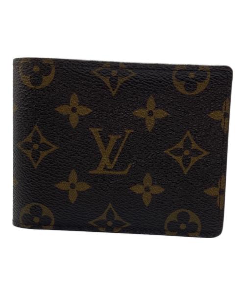 LOUIS VUITTON（ルイ ヴィトン）LOUIS VUITTON (ルイ ヴィトン) 2つ折り財布 ブラウンの古着・服飾アイテム