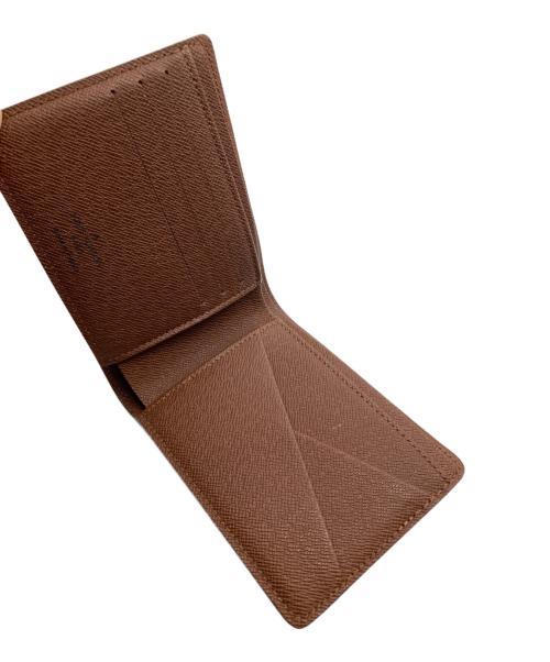 LOUIS VUITTON（ルイ ヴィトン）LOUIS VUITTON (ルイ ヴィトン) 2つ折り財布 ブラウンの古着・服飾アイテム