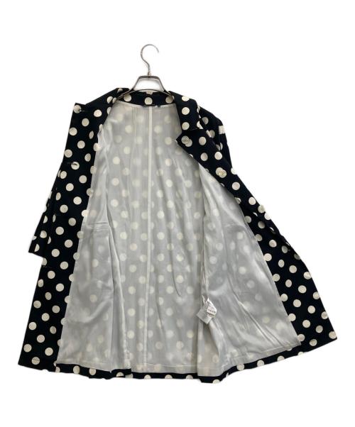 marimekko（マリメッコ）marimekko (マリメッコ) ショートスリーブステンカラーコート ブラック サイズ:36の古着・服飾アイテム