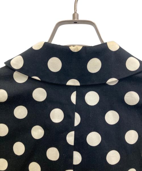marimekko（マリメッコ）marimekko (マリメッコ) ショートスリーブステンカラーコート ブラック サイズ:36の古着・服飾アイテム