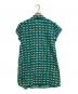 marimekko (マリメッコ) 半袖シャツワンピース グリーン サイズ:S：4000円