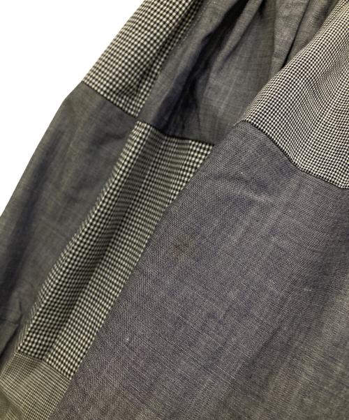 tricot COMME des GARCONS（トリココムデギャルソン）tricot COMME des GARCONS (トリココムデギャルソン) チェック切替スカート ネイビー サイズ:Sの古着・服飾アイテム