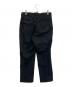 COMME des GARCONS (コムデギャルソン) ウール混ダブルパンツ ブラック サイズ:S：14000円