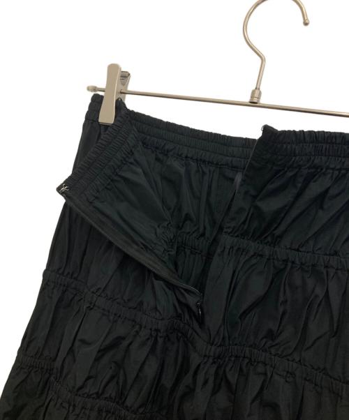 LOEFF（ロエフ）LOEFF (ロエフ) ギャザースカート ブラックの古着・服飾アイテム