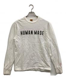 HUMAN MADE（ヒューマンメイド）の古着「ロゴカットソー」｜ホワイト