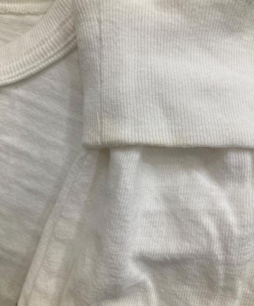 HUMAN MADE（ヒューマンメイド）HUMAN MADE (ヒューマンメイド) ロゴカットソー ホワイト サイズ:Sの古着・服飾アイテム