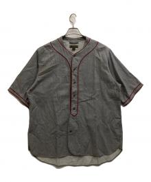 NIGEL CABOURN（ナイジェルケーボン）の古着「ベースボールシャツS/S」｜グレー