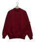 WORKERS（ワーカーズ）の古着「Cotton Raglan Sweater」｜レッド