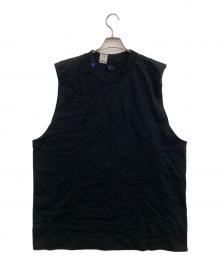 Champion×N.HOOLYWOOD（チャンピオン×エヌ ハリウッド）の古着「ノースリーブカットソー」｜ブラック