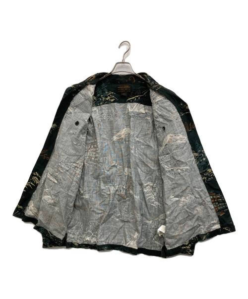 FILSON GARMENT（フィルソン ガーメント）FILSON GARMENT (フィルソン ガーメント) ELK HEIGHTS SHIRT グリーン サイズ:Lの古着・服飾アイテム
