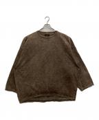 J.S HOMESTEADジャーナルスタンダード ホームステッド）の古着「バルーンシルエットカットソー」｜ブラウン