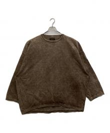 J.S HOMESTEAD（ジャーナルスタンダード ホームステッド）の古着「バルーンシルエットカットソー」｜ブラウン