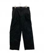 J.S HOMESTEADジャーナルスタンダード ホームステッド）の古着「HEAVY WEAPON DEEP TUCK M52 TROUSERS」｜ネイビー
