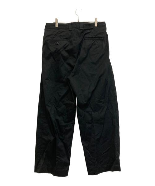 J.S HOMESTEAD（ジャーナルスタンダード ホームステッド）J.S HOMESTEAD (ジャーナルスタンダード ホームステッド) HEAVY WEAPON DEEP TUCK M52 TROUSERS ネイビー サイズ:Lの古着・服飾アイテム