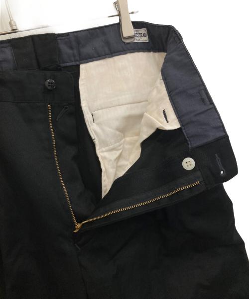 J.S HOMESTEAD（ジャーナルスタンダード ホームステッド）J.S HOMESTEAD (ジャーナルスタンダード ホームステッド) HEAVY WEAPON DEEP TUCK M52 TROUSERS ネイビー サイズ:Lの古着・服飾アイテム