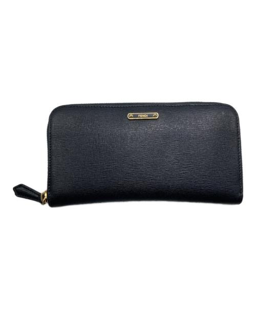 FENDI（フェンディ）FENDI (フェンディ) 長財布 ブラックの古着・服飾アイテム