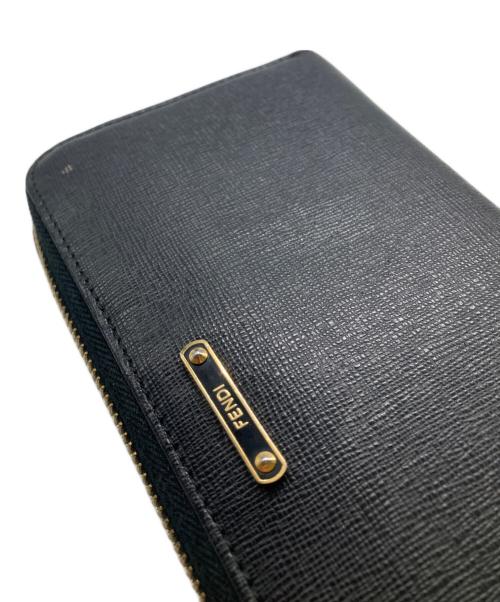 FENDI（フェンディ）FENDI (フェンディ) 長財布 ブラックの古着・服飾アイテム