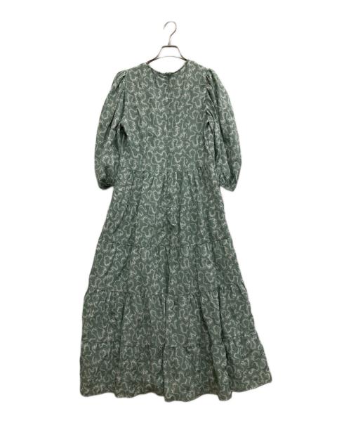 sea NEW YORK（シー ニューヨーク）Sea NEW YORK (シー ニューヨーク) ブラウスワンピース グリーン サイズ:2 未使用品の古着・服飾アイテム
