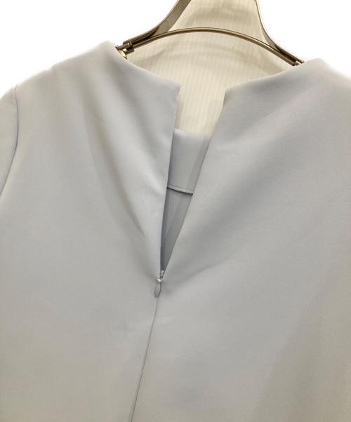 UNITED ARROWS（ユナイテッドアローズ）UNITED ARROWS (ユナイテッドアローズ) SPONGY パールモチーフ ブラウス スカイブルー サイズ:36の古着・服飾アイテム