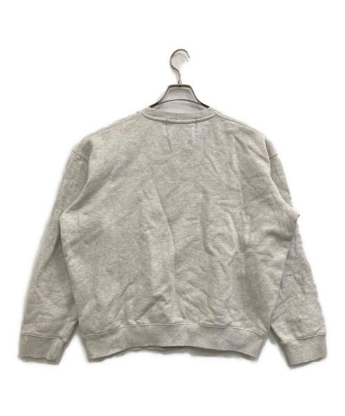 SATUR（セター）SATUR (セター) 裏起毛スウェット ライトグレー サイズ:-の古着・服飾アイテム