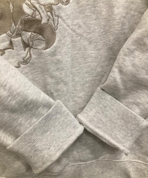 SATUR（セター）SATUR (セター) 裏起毛スウェット ライトグレー サイズ:-の古着・服飾アイテム