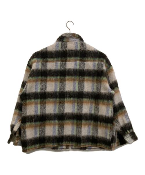 DANKE SCHON（ダンケ シェーン）Danke schon (ダンケ シェーン) シャツジャケット マルチカラー サイズ:Fの古着・服飾アイテム