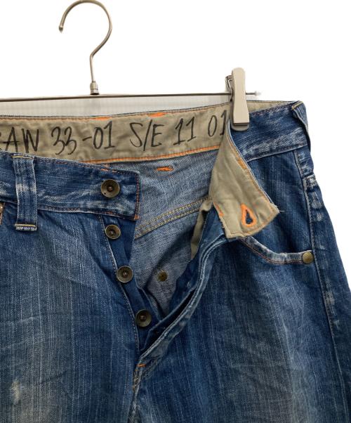 G-STAR RAW（ジースターロゥ）G-STAR RAW (ジースターロゥ) デニムパンツ インディゴ サイズ:SIZE 83.5cm (W33)の古着・服飾アイテム