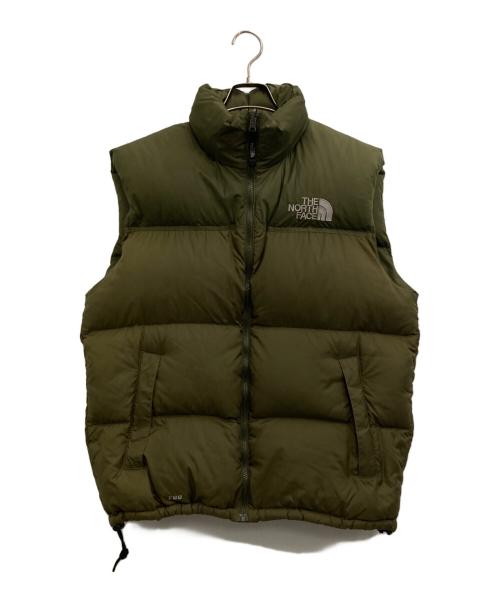 THE NORTH FACE（ザ ノース フェイス）THE NORTH FACE (ザ ノース フェイス) ヌプシベスト オリーブ サイズ:Lの古着・服飾アイテム