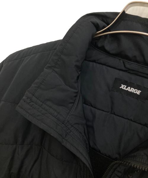 X-LARGE（エクストララージ）X-LARGE (エクストララージ) PANELED FLEECE JACKET ネイビー サイズ:XLの古着・服飾アイテム