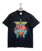 SCREEN STARSスクリーンズスターズ）の古着「プリントTシャツ」｜ブラック