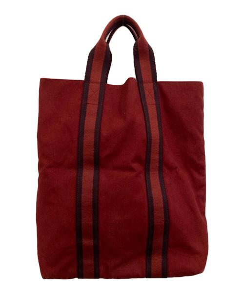 HERMES（エルメス）HERMES (エルメス) トートバッグ レッドの古着・服飾アイテム