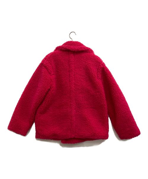UGG（アグ）UGG (アグ) Gertrude Short Teddy Coat ショッキングピンク サイズ:Sの古着・服飾アイテム