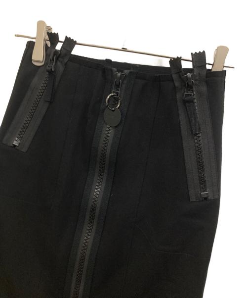 DIESEL（ディーゼル）DIESEL (ディーゼル) ジップデザインタイトスカート ブラック サイズ:25の古着・服飾アイテム