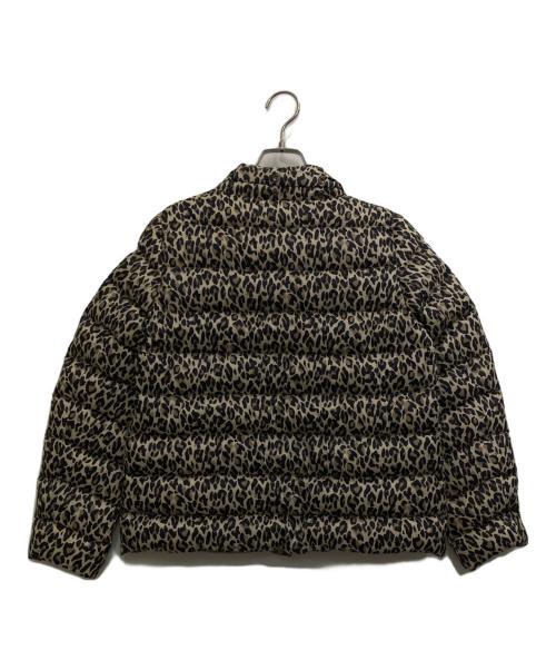 Max Mara WEEK END LINE（マックスマーラ ウイークエンドライン）MAX MARA WEEK END LINE (マックスマーラ ウイークエンドライン) レオパードダウンジャケット ブラウン サイズ:38の古着・服飾アイテム