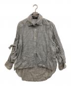 DIESELディーゼル）の古着「長袖シャツ」｜グレー