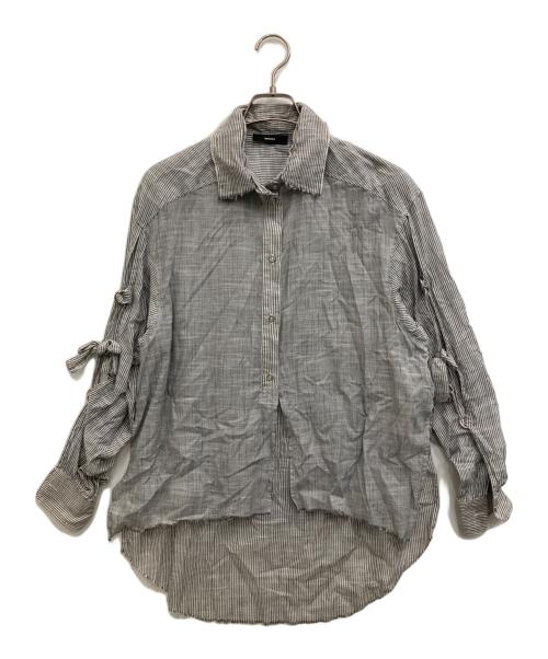 DIESEL（ディーゼル）DIESEL (ディーゼル) 長袖シャツ グレー サイズ:XSの古着・服飾アイテム