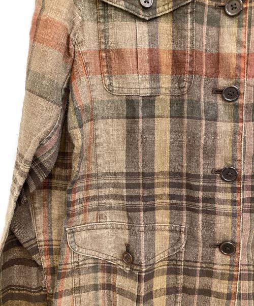 RALPH LAUREN（ラルフローレン）RALPH LAUREN (ラルフローレン) シャツジャケット ブラウン サイズ:7の古着・服飾アイテム