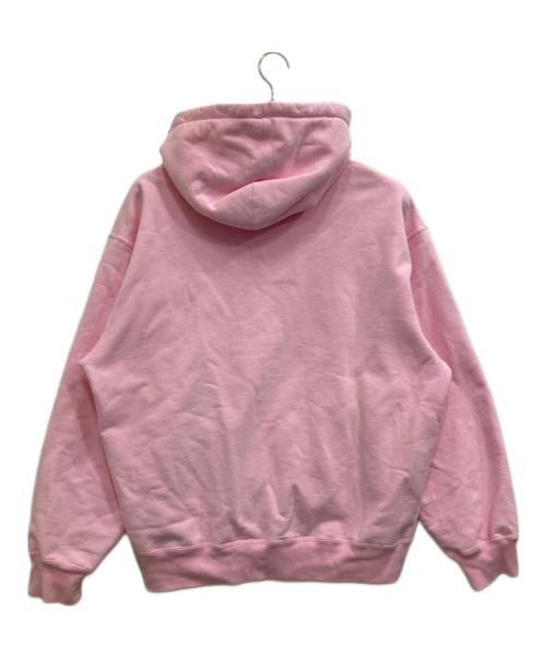 SUPREME（シュプリーム）Supreme (シュプリーム) Work Zip up Hooded Sweatshirt ピンク サイズ:Lの古着・服飾アイテム