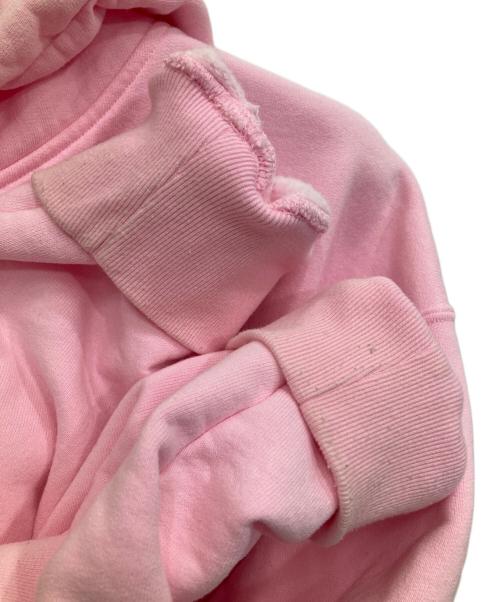 SUPREME（シュプリーム）Supreme (シュプリーム) Work Zip up Hooded Sweatshirt ピンク サイズ:Lの古着・服飾アイテム