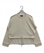 DIESELディーゼル）の古着「レイヤードスウェット」｜ホワイト