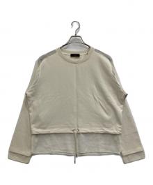DIESEL（ディーゼル）の古着「レイヤードスウェット」｜ホワイト