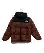 THE NORTH FACEザ ノース フェイス）の古着「Nuptse Hoodie」｜ブラウン